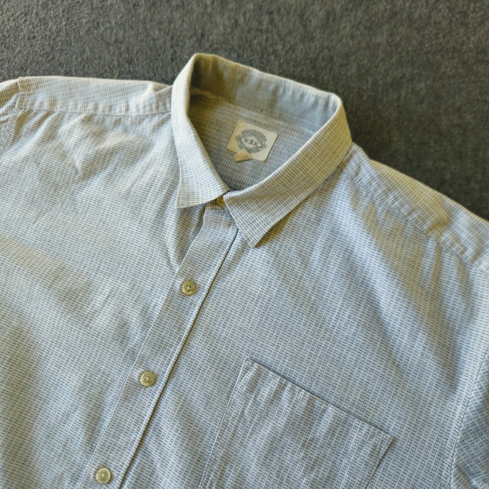 WRK Gray Geometric Size Large Career Business Casual Wear Travel Vacation